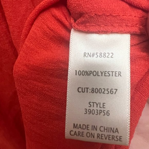 Max Studio One-Shoulder Red Maxi Dress - Picture 11 of 12